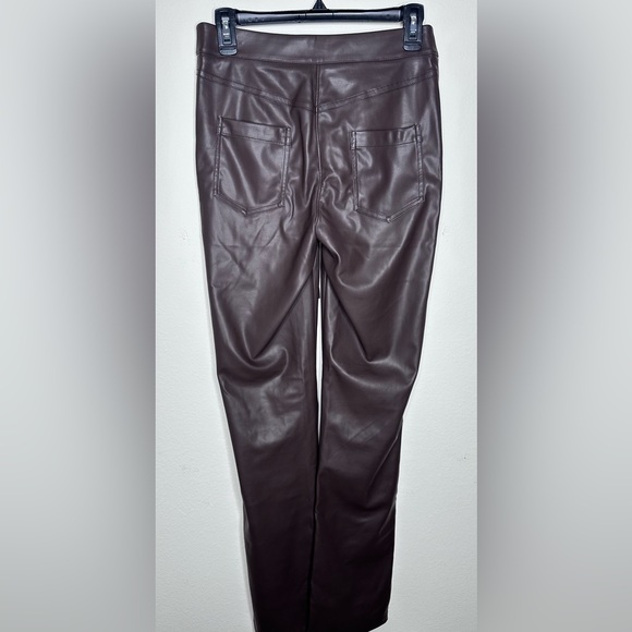 Rumored Straight Shooter  Lace-Up Pants in Black Coffee Size Small Pre-owned - Picture 10 of 12